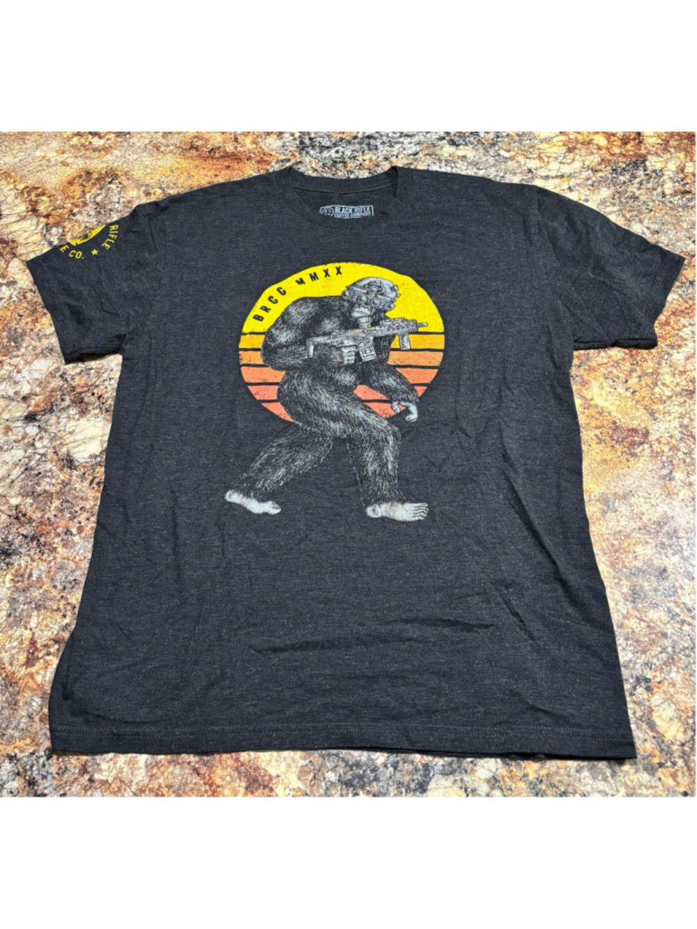 Black Rifle Coffee Co Tactisquatch Graphic T-Shirt Men’s XL